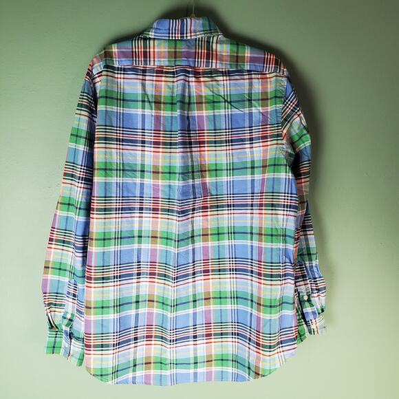 Polo Ralph Lauren Mens Multicolor Plaid Button Down Classic Fit LS Shirt Size XL - Picture 2 of 7